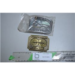 J.I Case and New Holland Belt Buckles