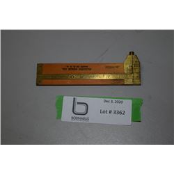 Tiny Hudson Ruler/Caliper