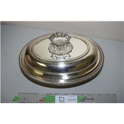 Rogers Silver Plate and Covered Dish