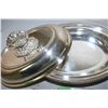 Image 2 : Rogers Silver Plate and Covered Dish