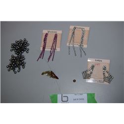 Crystal Earrings and etc.