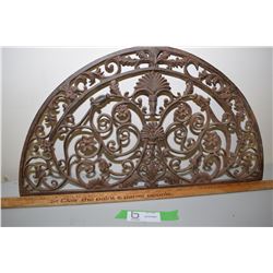 Wrought Iron Arch Decor