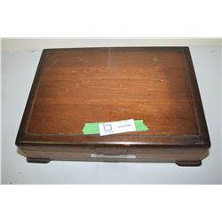 Silver Plate Flatware in Chest