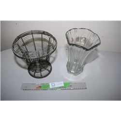 Vase and Basket