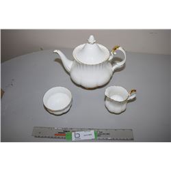 Royal Albert Val D'or Teapot Set