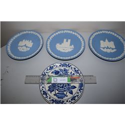 Wedgewood 1976/77/78 Christmas Plates
