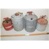 Image 1 : 4 Gas Pails