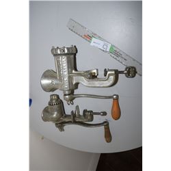 Antique Meat Grinders (Husqvarna)