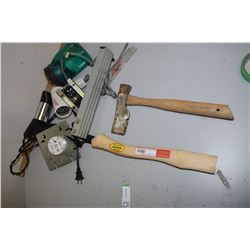Tools and Assorted Shingling Hammer