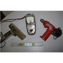 Drill, Timing Light and Analyzer