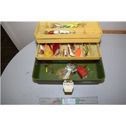 Fishing Tackle Box and Some Lures