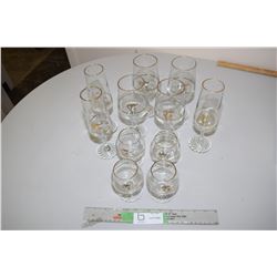 Gulf Oil 1988 Olympic Glasses