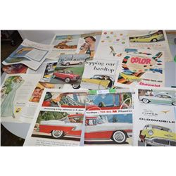 Large Magazine Advertising Lot