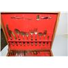Image 2 : Huge Nickle Bronze Flatware Set
