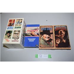 VHS John Wayne Set
