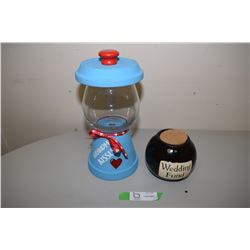 Candy Holder/Wedding Fund Ceramic