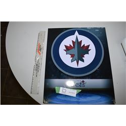 Winnipeg Jets Tin Sign