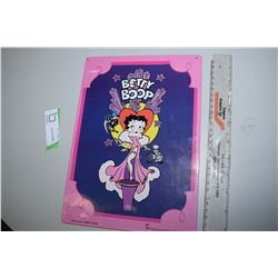 Betty Boop Metal Sign