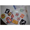 Image 1 : Advertising Cloth Patches Lot