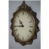 Image 2 : Vintage Brass Wall Clock
