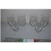 Image 1 : 6 Crystal Sherry Glasses