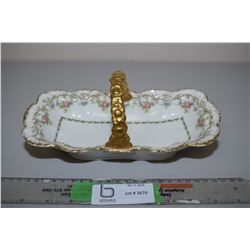 Limoges Basket Tray (Celery)