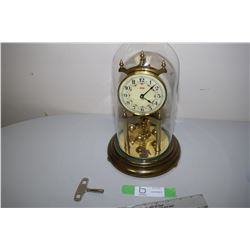 Kundo Brass Dome Clock