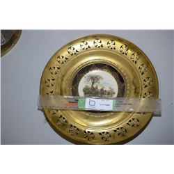 Brass Huntsman Plate