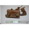 Image 1 : Antique Adjustable Molding Plane (Brass and Wood)