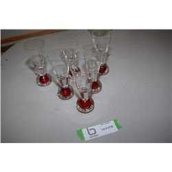 6 Liquor Glasses