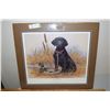 Image 1 : Matted LTD ED Black Lab Print
