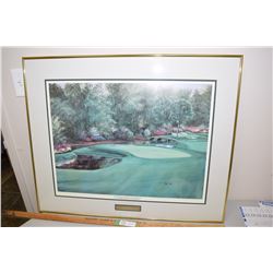 Augusta CA Golfing Picture Hole #11 US Open