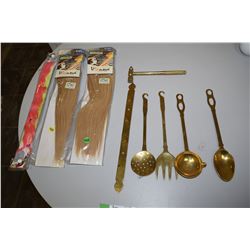 Human Hair Extensions and Brassware