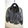 Image 1 : Worn Leather Coat