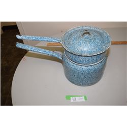 Double Boiler Enamelware