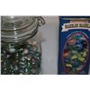 Image 2 : 2X THE MONEY - Jar and Tin of Marbles