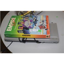 DVD Player and Hockey Game