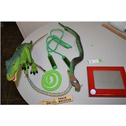 Toy Snakes, ETCH-A-Sketch and etc.