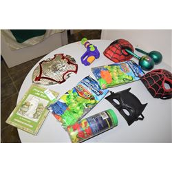 Toy Mask and Balloon Lot