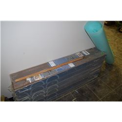 12 X THE MONEY Boxes Laminated Flooring 15.5 Sq. FT PER BOX and Subfloor Liner
