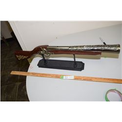 Replica Doubloon Rifle on Stand