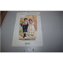 1999 Adv. Calendar Gramophone Needles
