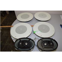 Flush Mount and Car Speakers