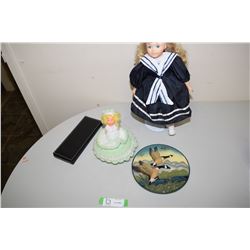 Doll and Goose Plate