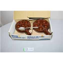 Escargot Plates, Bovril Advertising and Pelican Silver Spoon