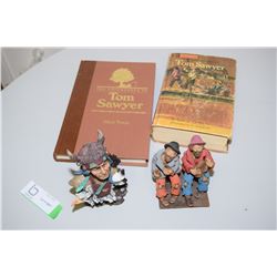 Tom Sawyer Books and Figurines