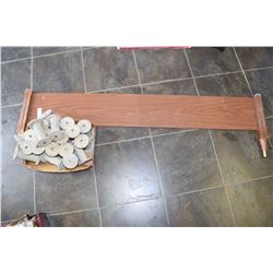 54" Footboard, 9 Crafting Spools