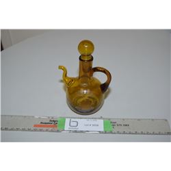 Green Vinegar Cruet