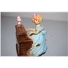 Image 2 : 1960's Ceramic Japan Girl Piano Player w loose mechanism
