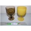 Image 1 : 2 Vintage Large Goblets